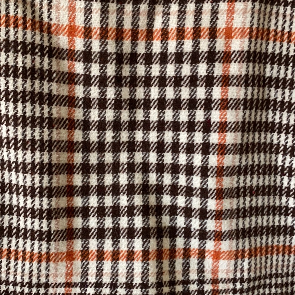 Plaid Knit Mini Skirt - Picture 3 of 3